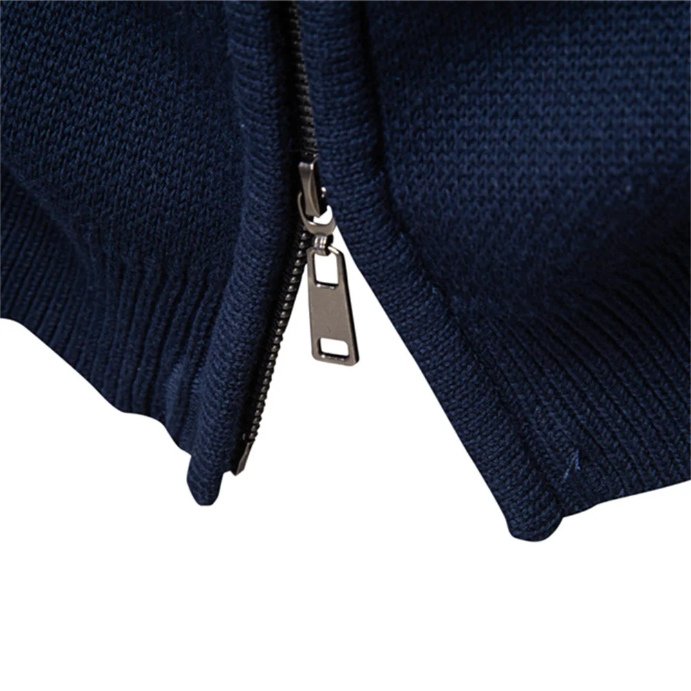 AIOPESON Giacca etnica con colletto alla coreana da uomo in misto cotone maglione con stampa tribale cappotto invernale da uomo caldo e pesante vintage 6