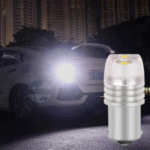 1pc 1156 BA15S 1157 BAY15D Lampada stroboscopica rossa 5730 DC 12V Parcheggio Retromarcia LED Tronco Lampadina Freno auto Indicatore di direzione Coda Lampeggiante luce 1