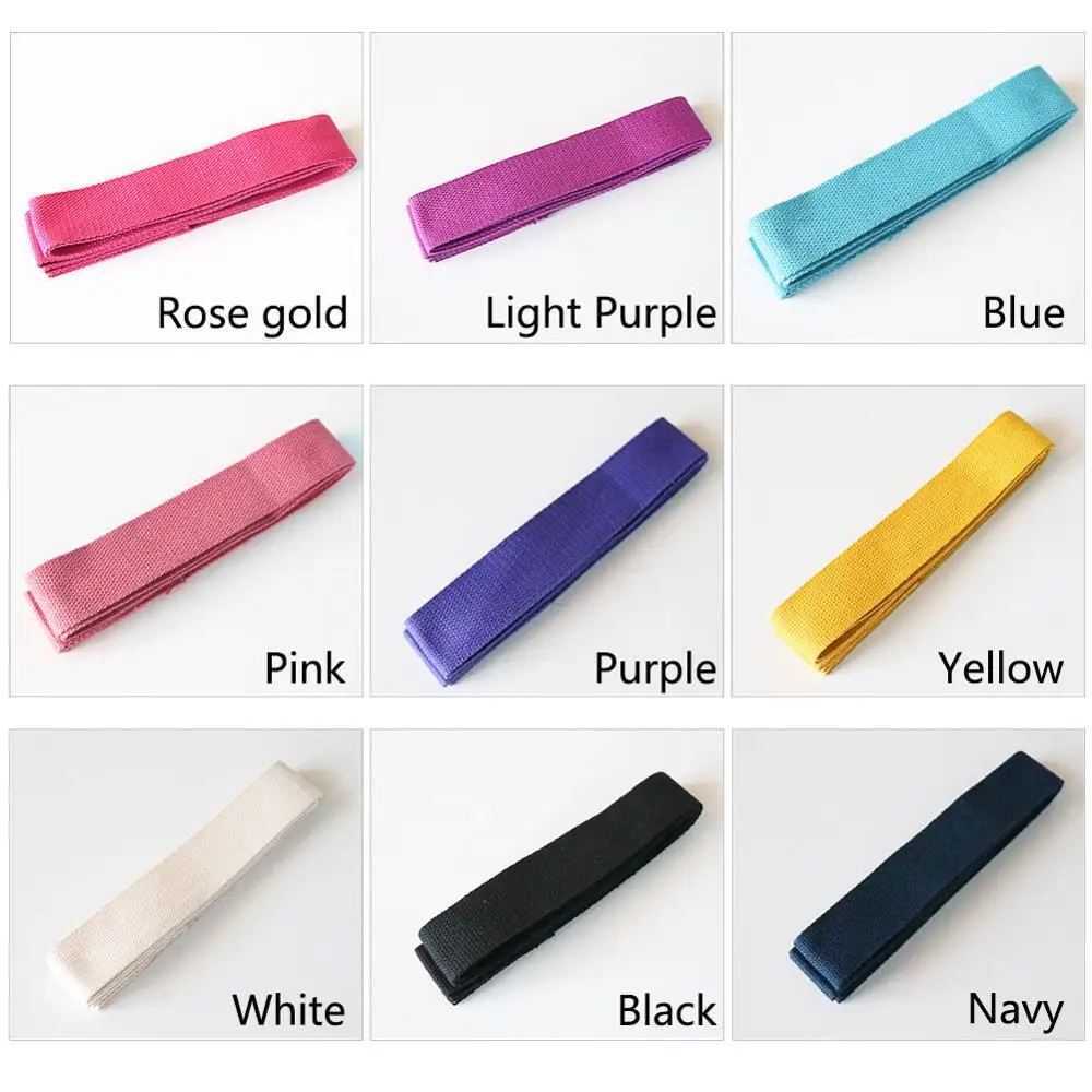 Cintura per tappetino da yoga di alta qualità Cintura sportiva regolabile per tracolla Cintura per trasporto per esercizi Cintura elastica per yoga fitness 6