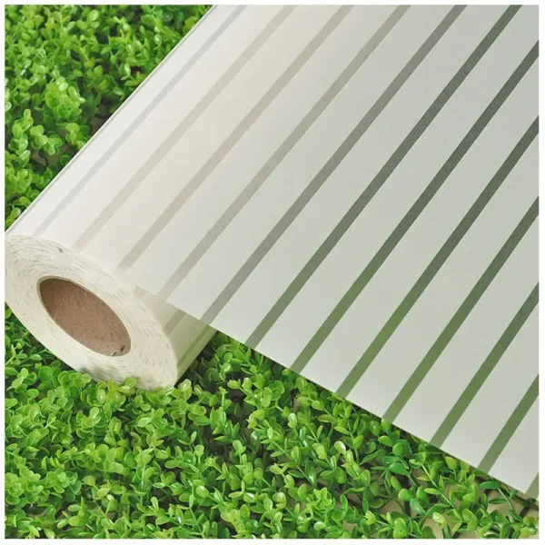 Pellicola per finestre smerigliata da 2/3/5 metri per finestra Privacy Adesivo in vetro adesivo con colla Strisce larghe bianche Bagno Camera da letto 6