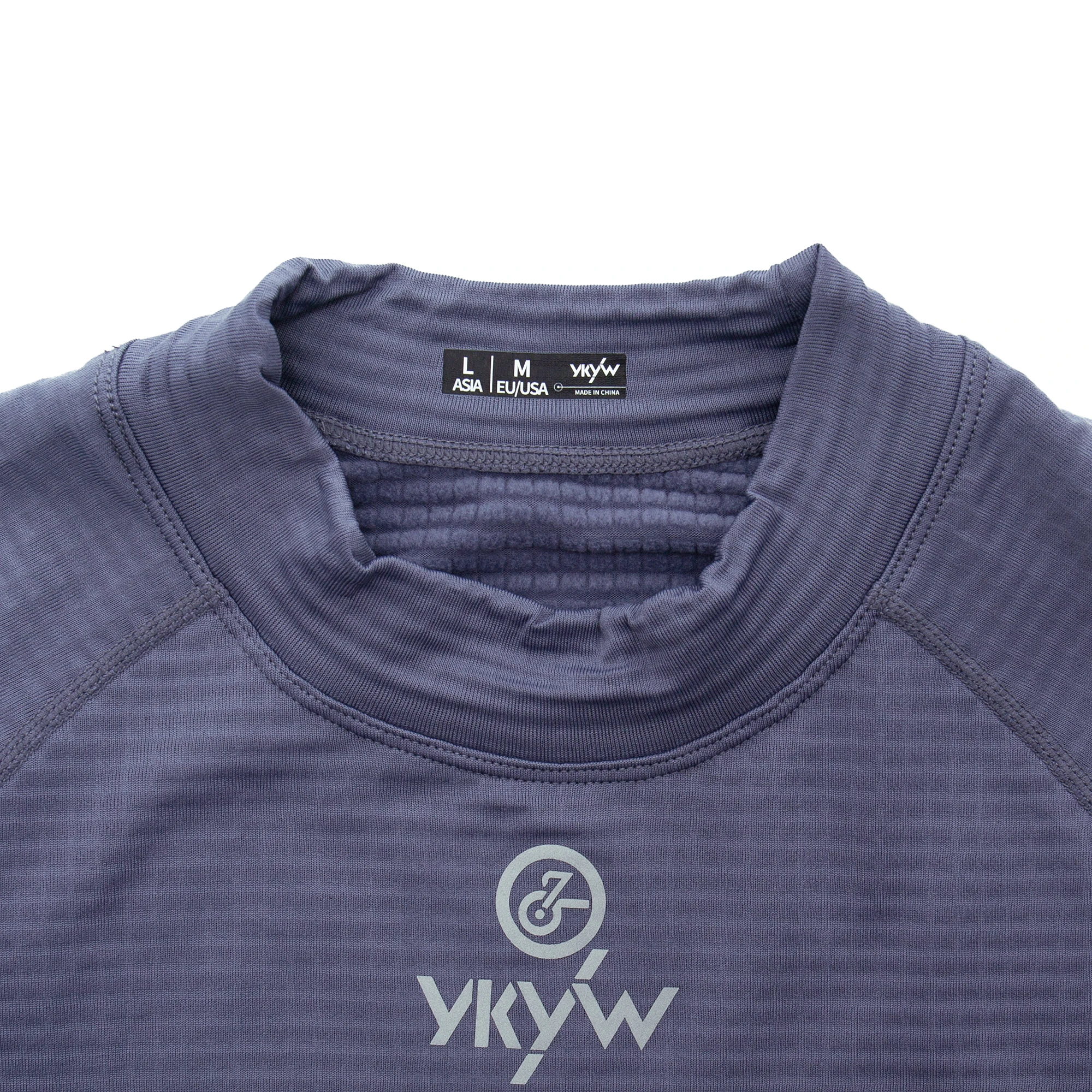 YKWYBIKE 2025 Canottiera da bicicletta in pile termico invernale con strato base da uomo 0 ° C Maglia da bici da strada MTB a maniche lunghe 5