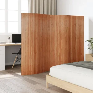Divisorio per ambienti marrone 165x250 cm in bambù Prodotti per la decorazione della casa, schermi divisori, schermi privacy 1