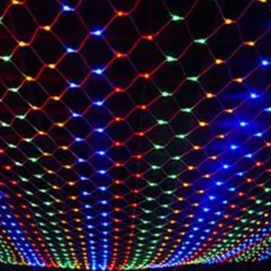 Led Net Mesh Fata Luce 1.5*1.5M 3*2M 6*4M Tenda impermeabile esterna Luce della stringa Ghirlanda di Natale Decorazione della finestra della festa nuziale 1