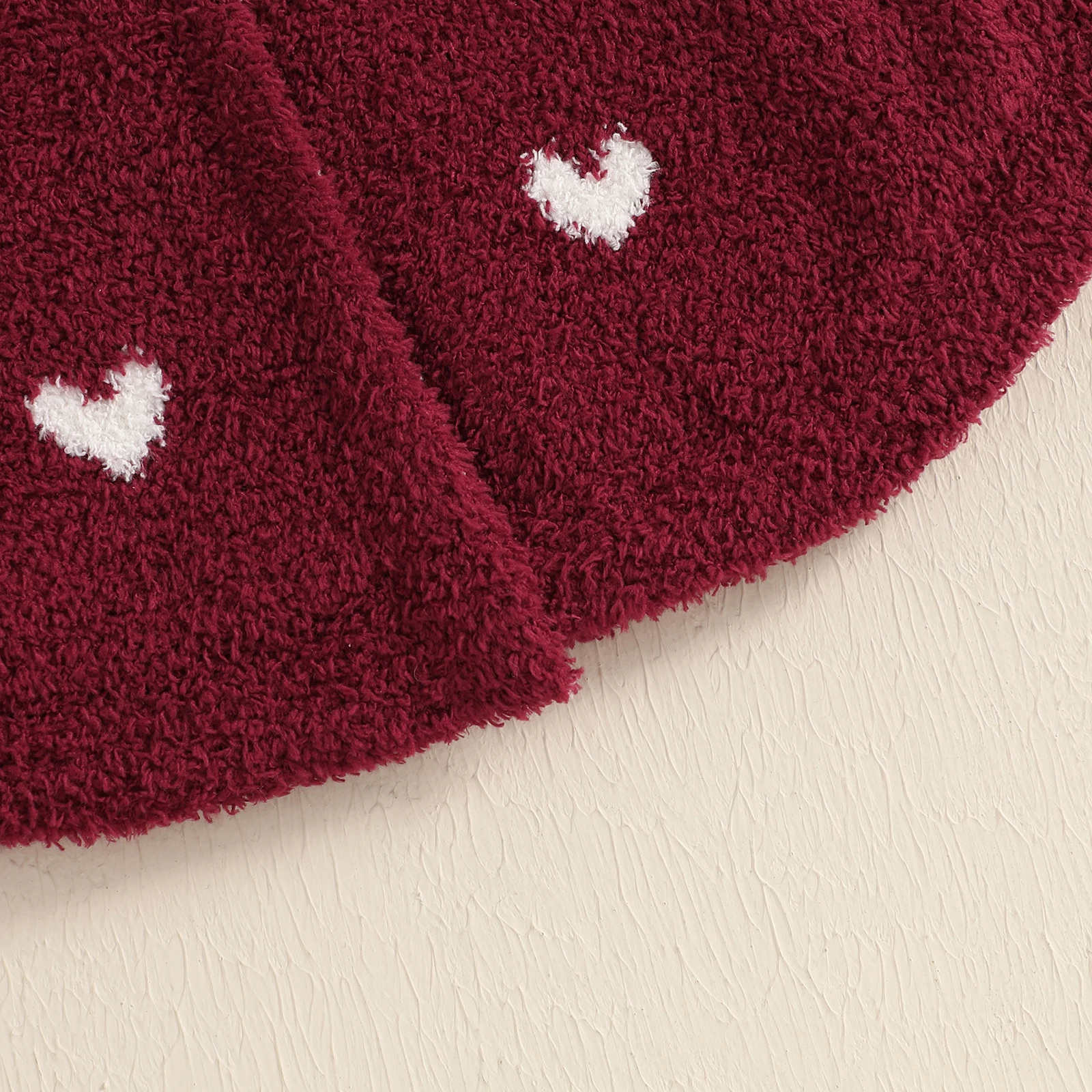 MISOWMNJOY Carino Inverno Infantile Neonate Poncho Con Cappuccio Cappotti Per Bambini Principessa Amore Cuore Girocollo Bottone Imbottiture Mantelle Per Bambini 6