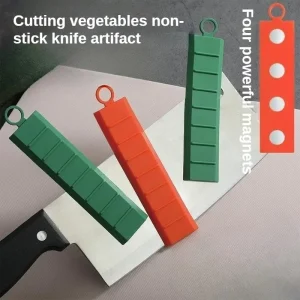 Taglio di verdure Coltello antiaderente Dio Cucina domestica Taglio magnetico di verdure in silicone Utensili creativi da cucina antiaderenti 1