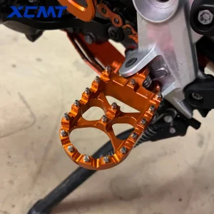 Poggiapiedi Pedane Poggia Pedali Per KTM EXC EXC-F SX SX-F XC XCW XCF-W 65 85 125 250 300 350 450 500 Parti Del Motociclo 1