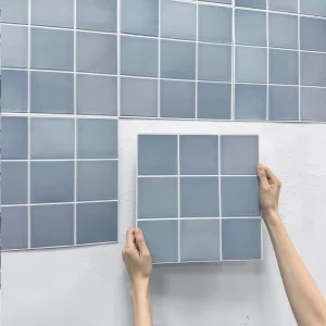 Adesivo per piastrelle 3D da 1/10 pezzi, Backsplash decorativo autoadesivo per piastrelle 3D per cucina e bagno, resistente agli stampi impermeabile 30x30cm 1