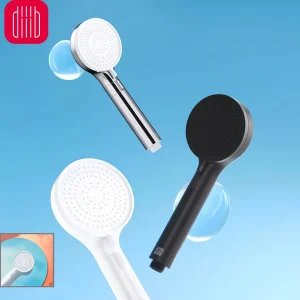 Diiib Soffione doccia sospeso palmare ad alta pressione 3 modalità regolabile durevole set doccia a risparmio idrico accessori da bagno spray 1