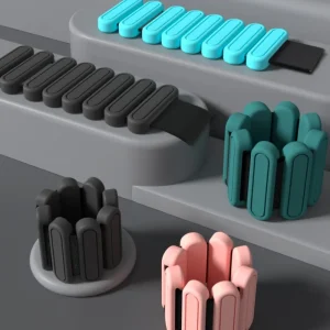 Pesi da polso regolabili alla caviglia Cinghie in silicone indossabili per barra da ballo-Donne Uomini Appassionati di fitness Polsino con pesi in silicone 1
