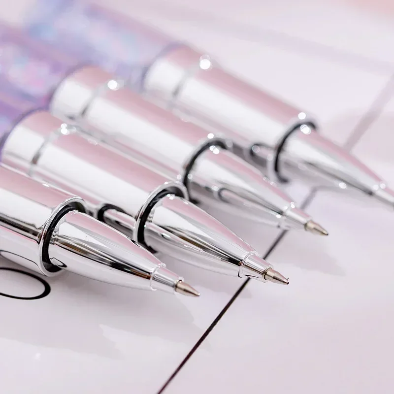 Ins Girl Heart Lipstick Gel Pen Cute Creative Student Writing Signature Little Fairy Quicksand Pens materiale scolastico 3