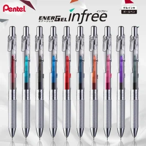 Giappone Pentel BLN75-penna gel limitata 0,5 mm scrittura liscia inchiostro colorato a base d'acqua ENERGEL Infree cancelleria per ufficio scolastico 1