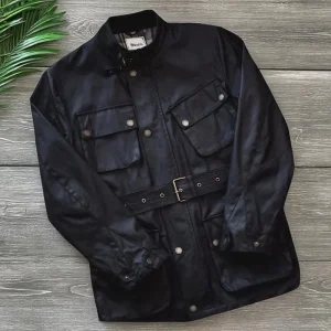 Giacca cerata a olio da uomo resistente alle intemperie di media lunghezza da caccia giacca da moto da donna abbigliamento da ciclismo cappotti rompivento primaverili autunnali 1