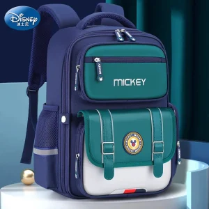 Disney 2025 nuovo zaino di grande capacità leggero e traspirante per alleviare lo stress e riduzione del carico, zaino scolastico sicuro e riflettente 1