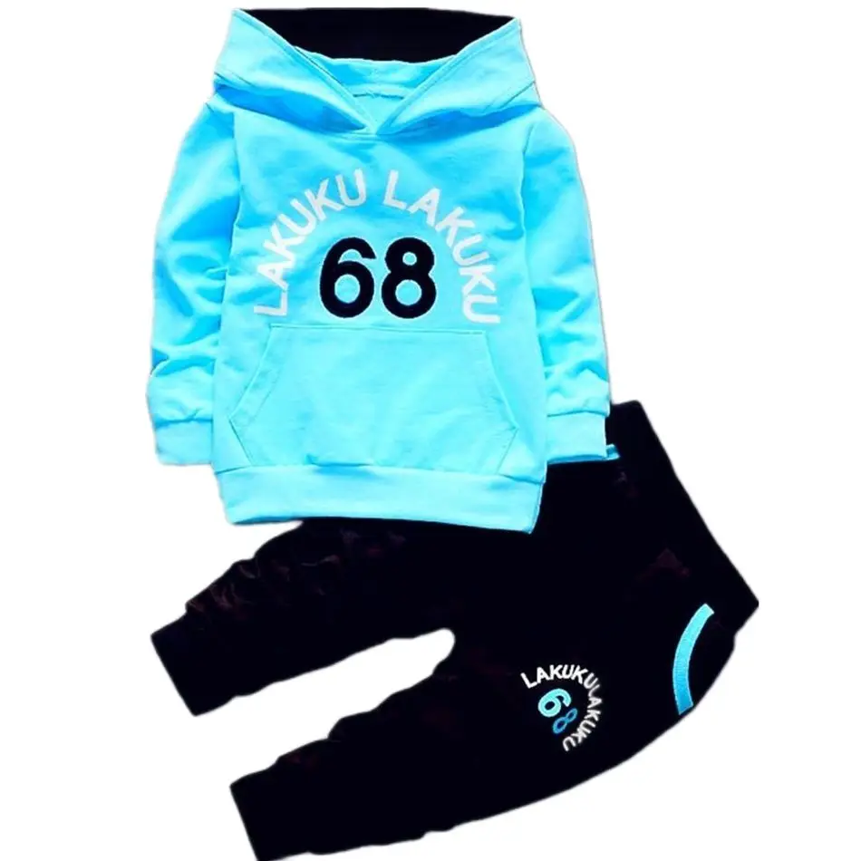 Set di abbigliamento per ragazzo Match Occhiali da sole 3 pezzi Outfit Ropa Baby Kids Felpa Ragazzi Tuta Moda Felpa con cappuccio attiva Tute sportive 2