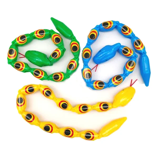Twist Realistico Serpente simulato Bambini Divertenti Giocattoli ingannevoli Bomboniere per feste di compleanno per bambini Regali di Natale di Halloween Riempitivi per pinata 5