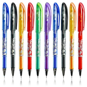 Penne gel cancellabili giapponesi colorate verde nero blu viola manico lavabile ricariche per penne per bambini cancelleria per ufficio scolastico 1