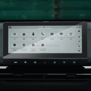 Per MG4 EV EH32 MG MULAN 2022 2023 2024 Strumento di navigazione GPS per auto Perfect Fit Protezione dello schermo Accessori in vetro temperato 1