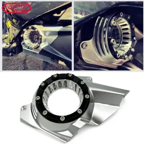 Moto Copertura di Aspirazione Aria Ispezione Scatola di Trasmissione In Vetro Protezione Tappo Motore per Vespa GTS300 GTV250 250 300 GTS 2016-2023 1