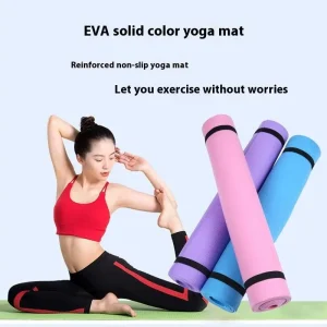 1PC Spessore Yoga Zerbino Anti-skid Sport Fitness Zerbino 3MM EVA Comfort Schiuma Yoga Zerbino Per Esercizio Yoga E Pilates Ginnastica Zerbino 1