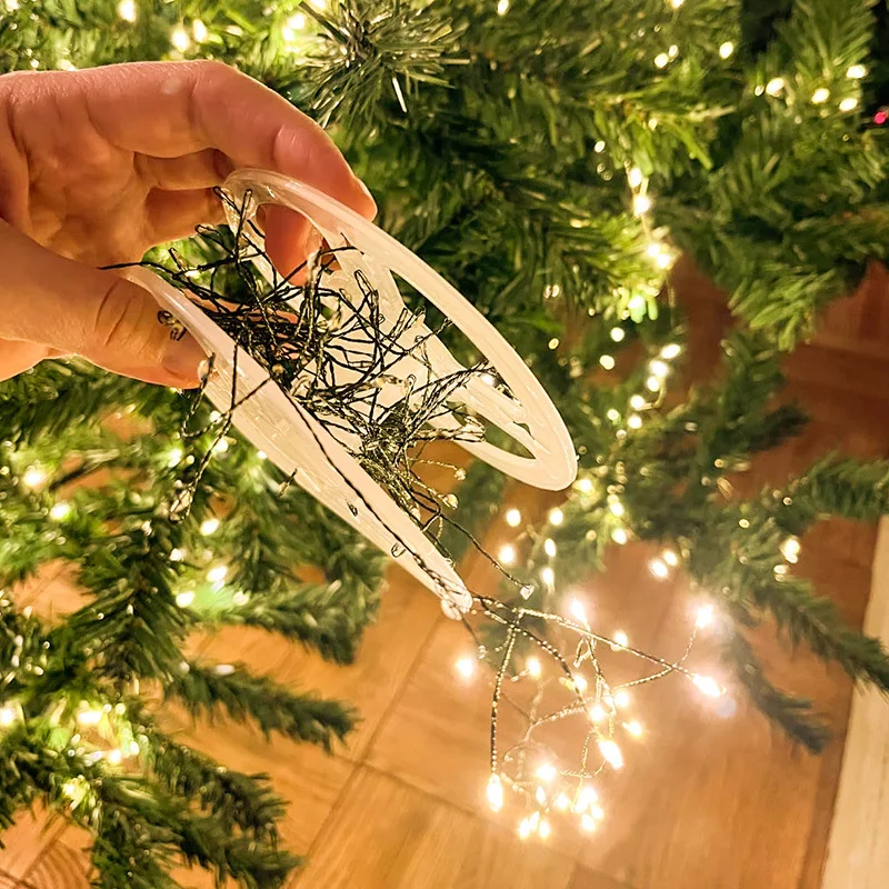 Luci a stringa petardo a LED Spina UE/USA Telecomando Ghirlanda di Halloween Luce fata per la decorazione natalizia della festa nuziale 3