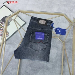 OECHSLI Jeans in cotone spesso da uomo 2025 Autunno Inverno nuovo ricamo caldo di alta qualità Moda dritto all'aperto taglia 30-42 Pantaloni 1