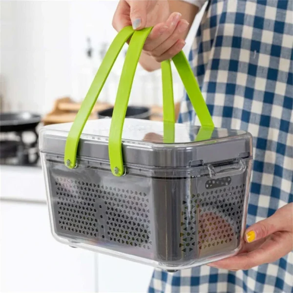 Set da 22 pezzi Chopper manuale multifunzionale Accessori da cucina per la casa Taglierina Affettatrice Cipolla Dicer Taglierina per patate e verdure 3