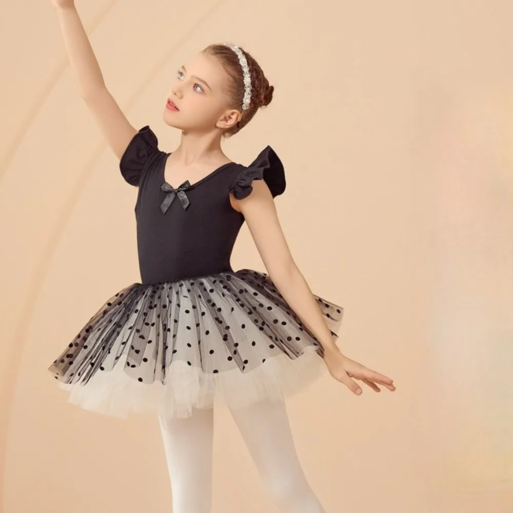 Abito da balletto Costumi di scena Abbigliamento da ballo Tutu Abbigliamento per bambini Estate Ragazze vestono Abiti per bambini Principessa Fata Abito elegante 1