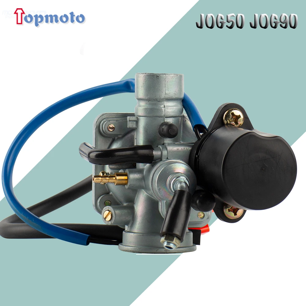 Jog50 Carburatore Per Yamaha Jog 50 50cc JOG90 PZ19J 19mm 2 Tempi 1E40QMB Moto Scooter Carburatore Con Filtro Aria 5