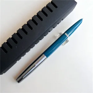 YONGSHENG 601 Penna stilografica multicolore Tappo in acciaio Vacumatico Grande Iridio EF/F Pennino Penna a inchiostro in resina Ufficio Scuola di cancelleria 1