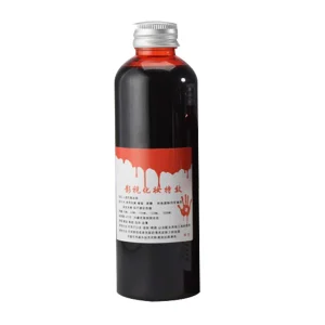 Falso tubo di gel di sangue horror vestito operato costume strumento per feste di Halloween 30-100ml 1