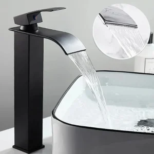 Accessori per il bagno Casa Casa Acqua calda e fredda Cascata Testa di drago Cucina Bagno Bagno Lavabo Rubinetto singolo 1