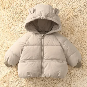 Piumino invernale per bambini nuovi cappotti da neve addensare vestiti di cotone per ragazzi caldi per ragazze Chidlren parka con cappuccio 1-6 anni 1