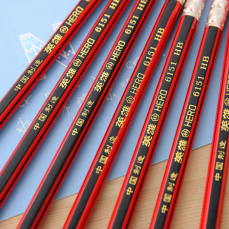 Matita hb per bambini di cancelleria coreana con matita di gomma spedizione gratuita 3