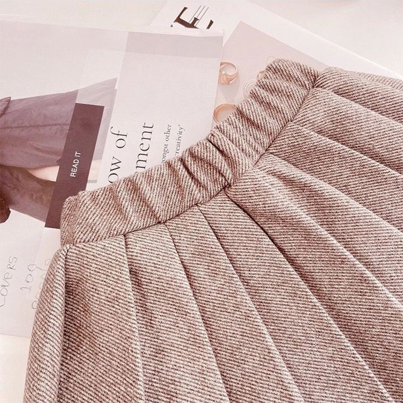 Bear Leader Fashion Kids Girls Princess 2pcs Clothes Set autunno inverno bambini cappotto Outwear + gonne abiti Vintage Suit 2-12Y 3