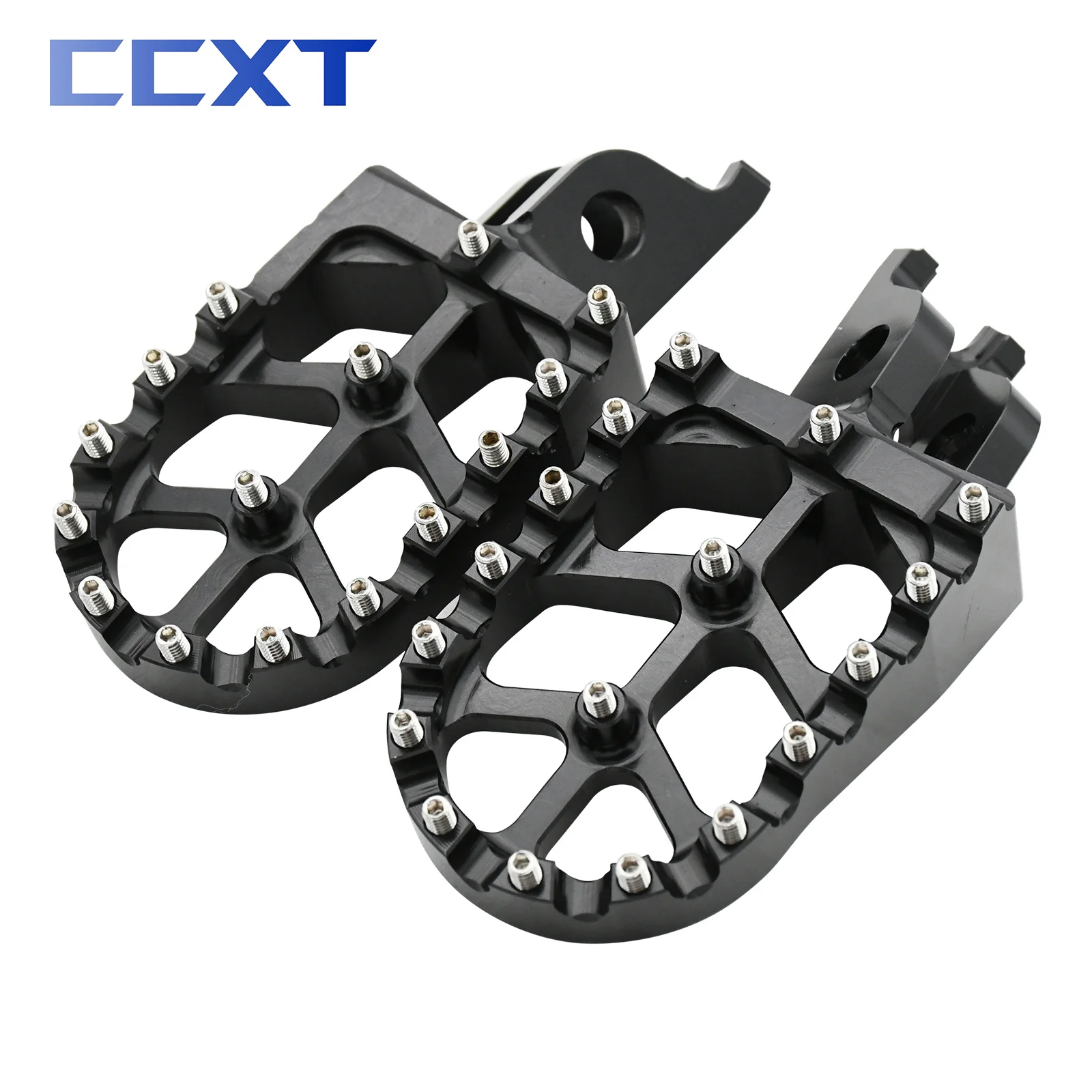 Per Honda CR 125R 250R CRF 150R 250X 250RX 450R 450X 450RX 450L 1000L 250L 250M Moto CNC Pedane Poggia Pedali Pedane 4