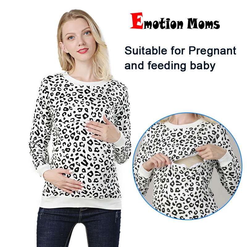 Maglione premaman invernale felpe con cappuccio a maniche lunghe in cotone spesso vestiti per l'allattamento al seno mamma allattamento in gravidanza indossare grandi dimensioni 1