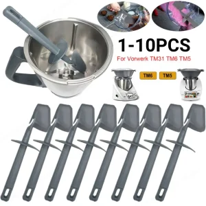 Spatola Raschietto Frullatore Sostituisci Parti Spatola Universale Raccolta Alimenti Raschietto Barattolo Raschietti Da Parete per Thermomix TM 6 TM 5 TM 31 1