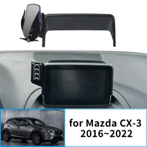 Supporto per telefono cellulare per auto per Mazda CX-3 CX3 Sport DK 2016 ~ 2022 Staffa GPS Supporto di navigazione Accessori auto 1