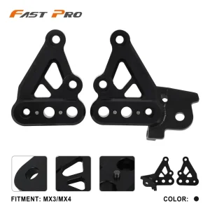 Destra Sinistra Pedane Staffa di Estensione CNC Moto Accessori Per Talaria Sting MX3 TALARIA STING MX4 Elettrico Dirt Bike 1