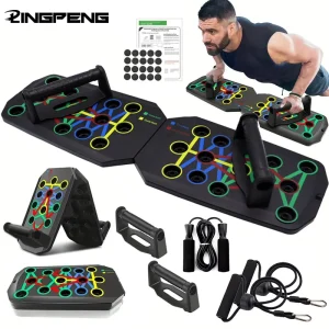 Supporto per flessione pieghevole Supporto per esercizi muscolari Tavolo multifunzionale Attrezzatura per il fitness portatile Supporto per il potenziamento addominale 1