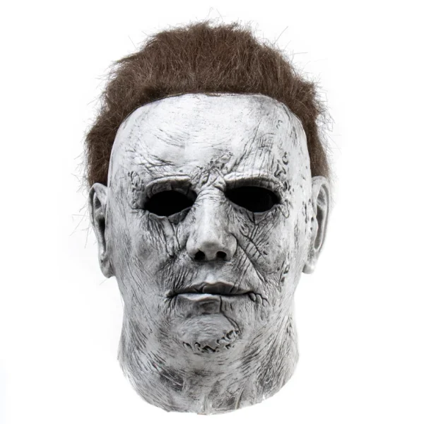 Maschera di Halloween Michael Myers Killer Mask Horror Cosplay Lattice Horror Maschere spaventose Carnevale Masquerade Party Costume Prop 1