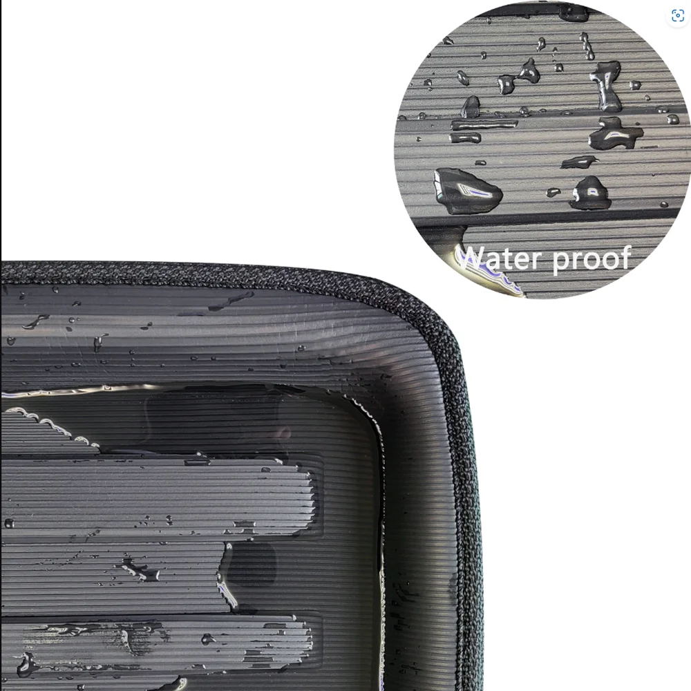 Tappetino per bagagliaio di un'auto per MG 4 MG4 MuLan EV EH32 2022 ~ 2025 2023 2024 Tappeto per bagagli Vassoio impermeabile Cargo Boot Pad Liner Accessori di copertura 5