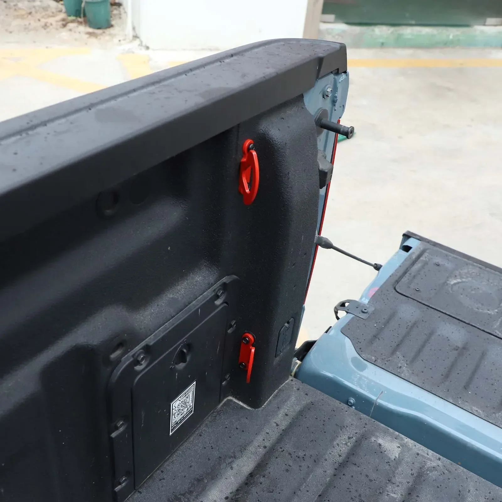 Per Ford Maverick 2022-2024 Ancoraggio di ancoraggio per camioncino Letto Cargo Box Gancio Corda Fibbia fissa Accessori per la modifica dell'auto 6