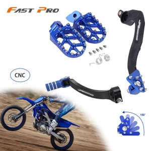 Pedane moto poggiapiedi leva cambio CNC leve freno pedale per Yamaha YZ250F WR250F 2010-2023 YZ250FX 2015-2023 Dirt 1