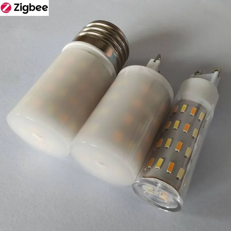 Tuya Zigbee G9 Luce intelligente dimmerabile 2700K-6500K 5W 6W Lampadina LED Lampada G9 intelligente 110V 230V Supporto Alexa Google Controllo vocale 1