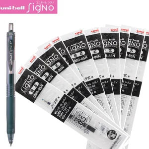 Uni-Ball Signo RT Penna a sfera retrattile da 0,5 mm UMN105 Ricariche gel Nero Blu Rosso Accessori per ufficio Materiale scolastico 1
