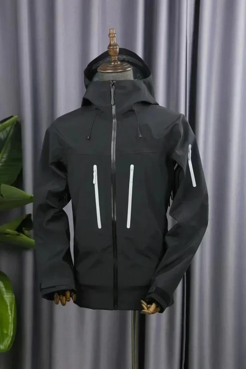 Ricamo ARC Alpha SV 6th Cappotto da campeggio da donna a tre strati da uomo di alta qualità Giacca a vento impermeabile da esterno Giacche da trekking 3