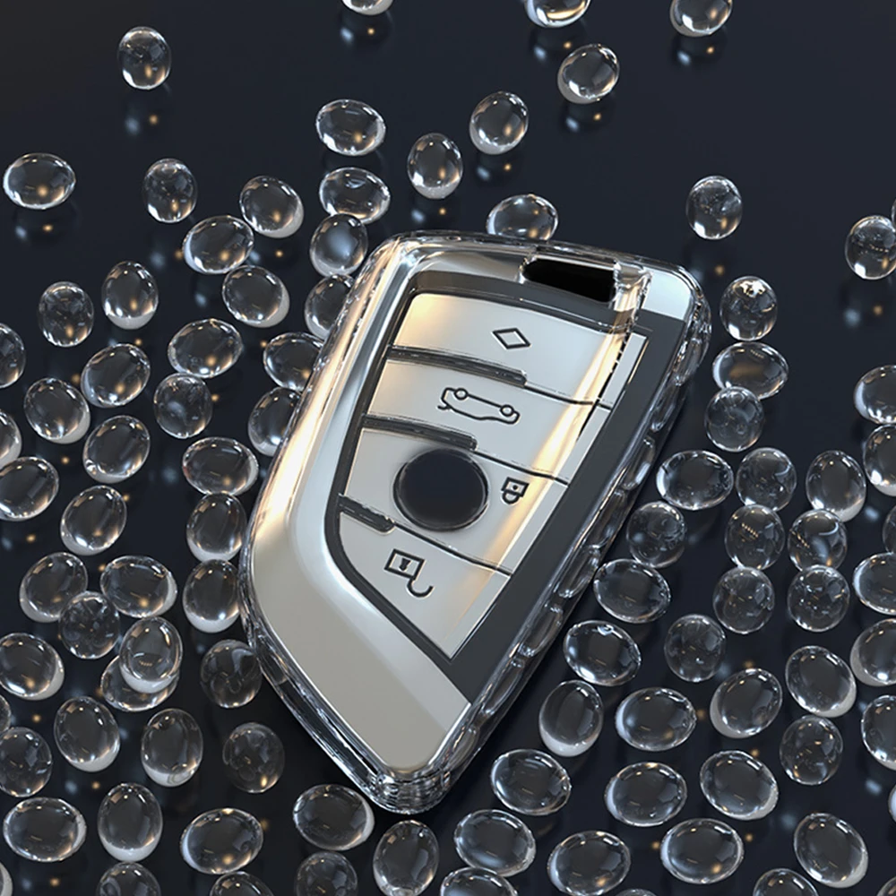 Chiave dell'automobile Caso Della Copertura Del Sacchetto Per Bmw F20 G20 G30 X1 X3 X4 X5 G05 X6 X7 G11 F15 F16 G01 G02 F48 Accessori Supporto Borsette Portachiavi 4