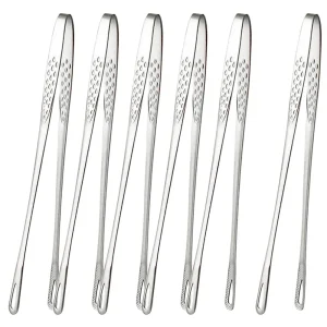 6 pezzi clip per alimenti per barbecue pinze per griglia in acciaio inossidabile clip per bistecca pinze per pane utensili da cucina gadget da cucina antiscivolo per feste accessori 1