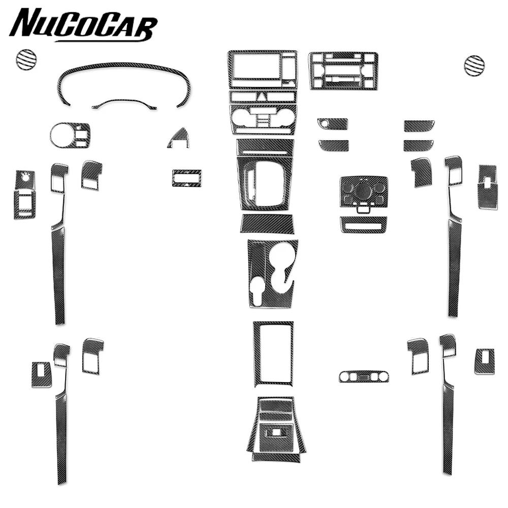 Per Audi A3 S3 8P 2006-20013 In Fibra di Carbonio Cambio Uscita Aria Finestra Ascensore Cruscotto Set Accessori Per Interni Auto adesivo 1